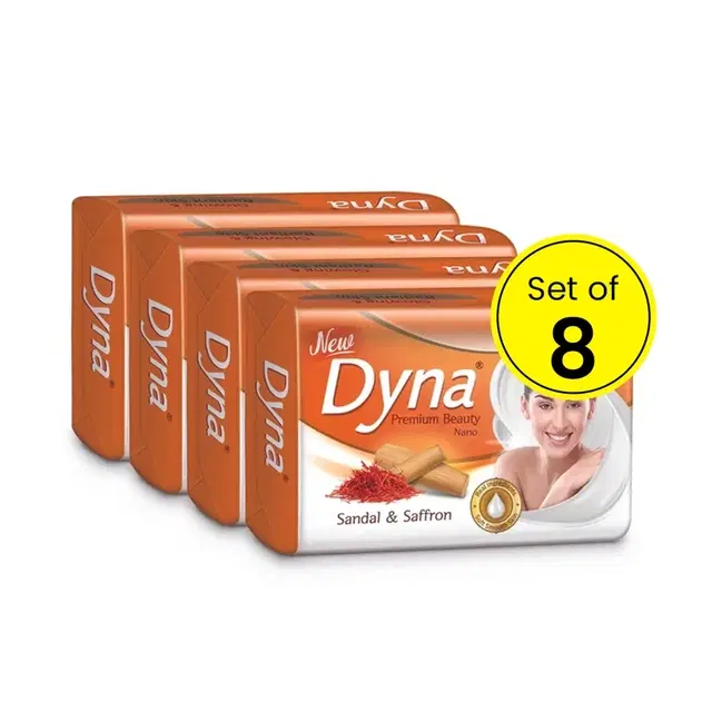 Dyna Sandal & Saffron Extract 8X41 g (Pack of 8)