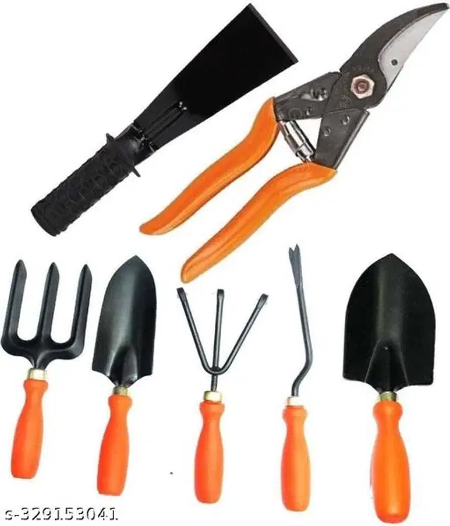 Gardening Tools Set, Multicolor, Set of 7