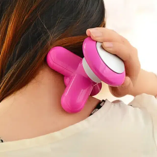 Mini Electric Full Body Massager, Pink