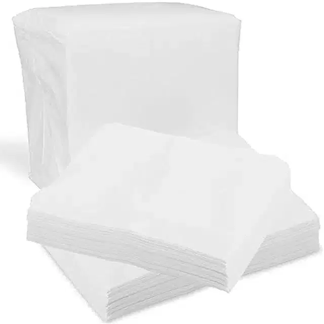 Non-Woven Soft Tissue, White, 20x20 cm, Pack of 200