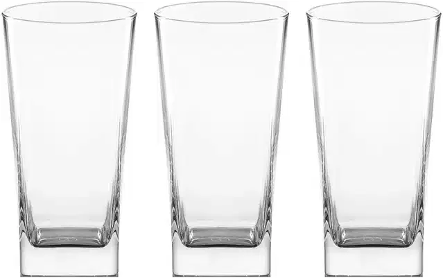 Liquor cum Cocktail Glasses, Transparent, 350 ml, Pack of 3