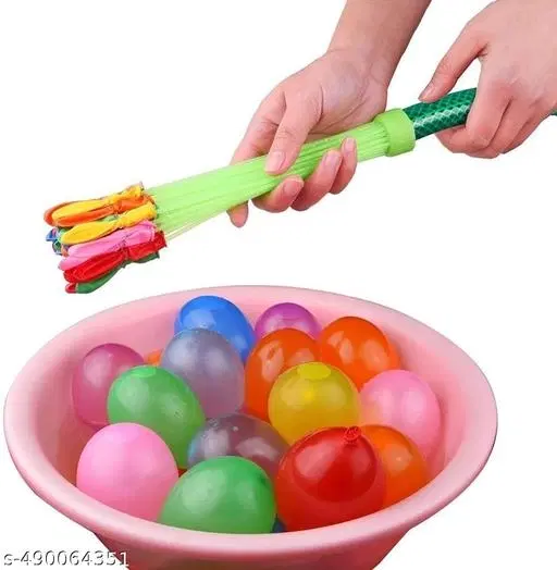 Magic 111 Pcs Water Balloons for Holi, Multicolor, Set of 1