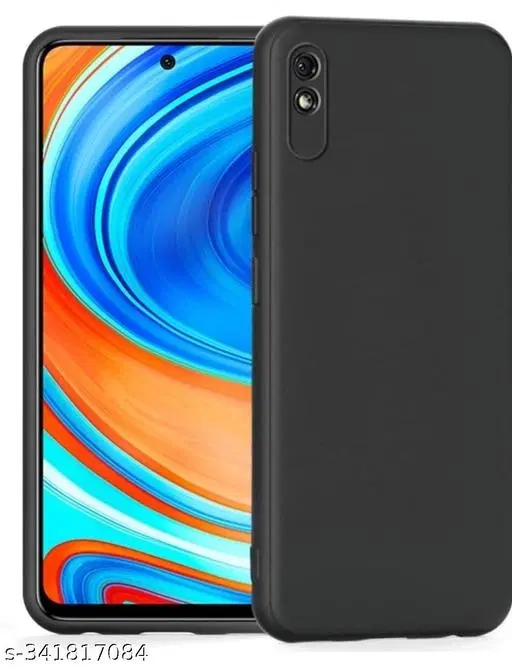 Silicone Mobile Cover for Redmi 9A / 9i / 9A, Multicolor