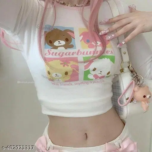 Lycra Top for Women, White (XS)