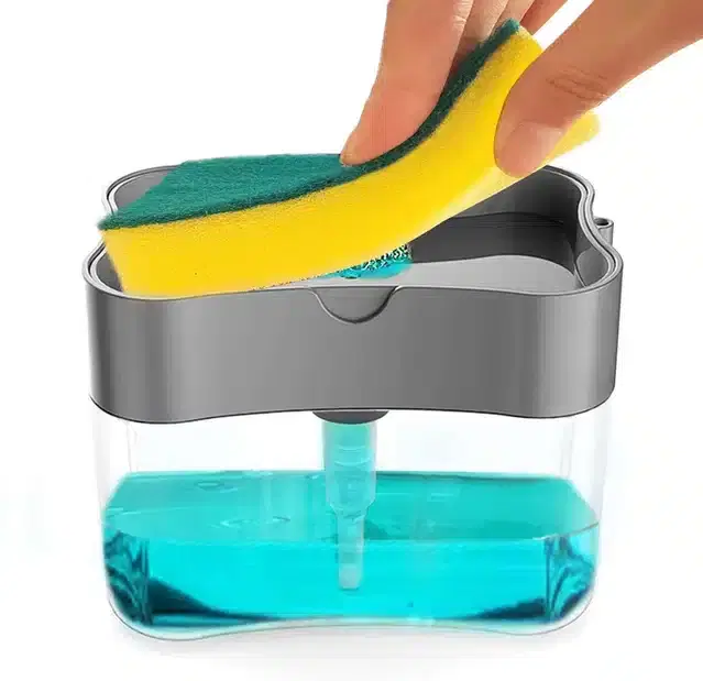 Plastic Kitchen Soap Dispenser, Assorted, 800 ml