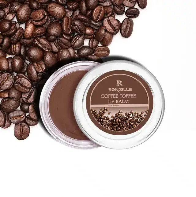 Ronzille Coffee Toffee Lip Balm, 8 g