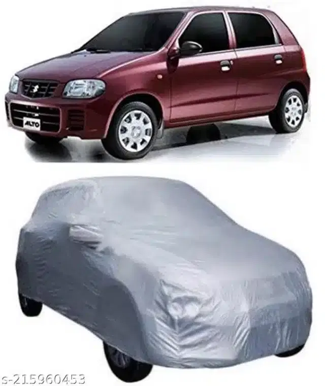 Taffeta Waterproof Car Cover for Maruti Suzuki Alto, Multicolor