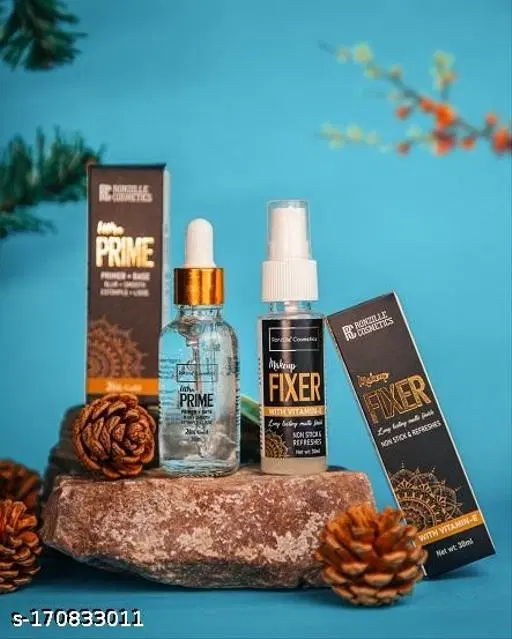 Ronzille 2 In 1 24 K Gold Primer And Makeup Setting Spray Fixer Primer 60 ml
