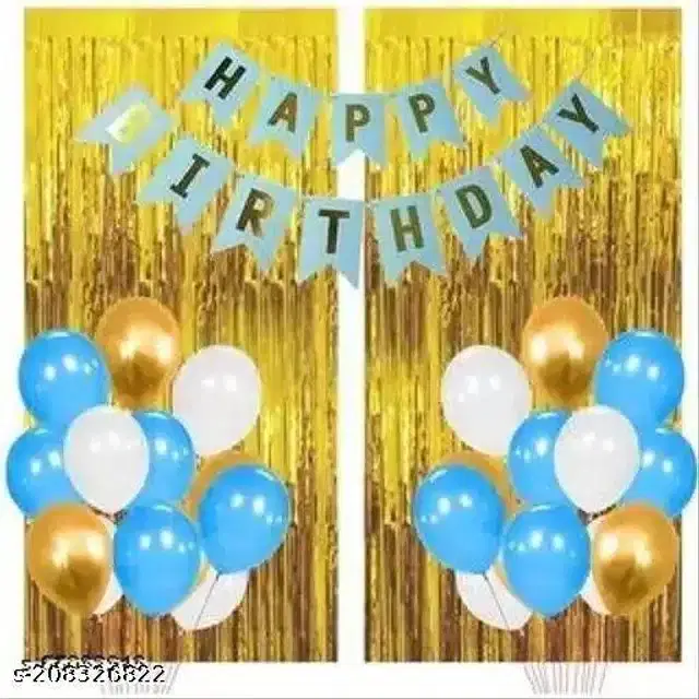 Birthday Decoration Kit, Multicolor