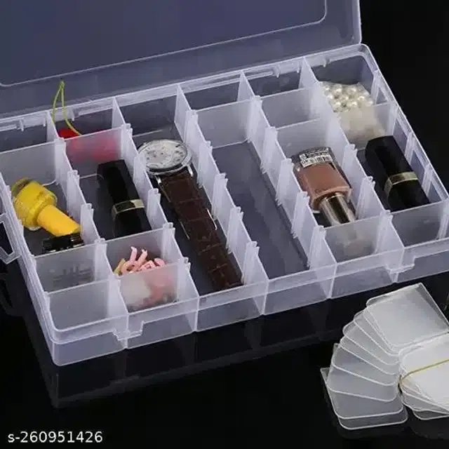 Plastic Jewellery Organizer, Transparent