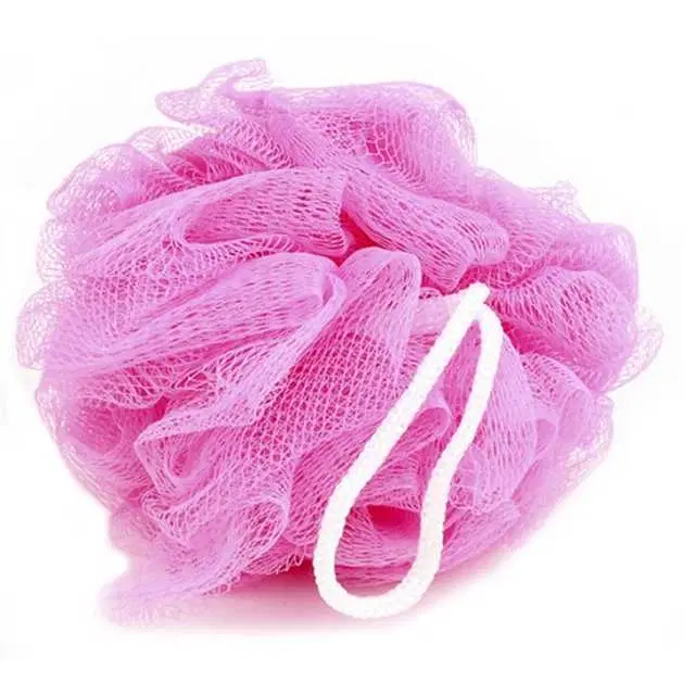 Pinak Round Scrub Bath Sponge Loofah For Men And Women, Pack Of 1, Multicolour, PS-125