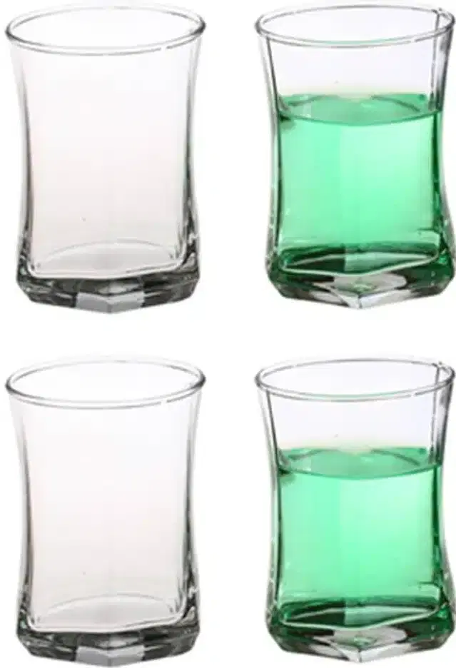 Fancy Water & Wine Glass, 280 ml, Pack of 4