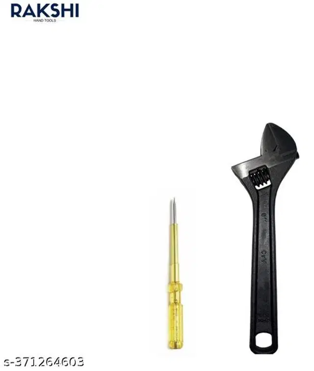 Stainless Steel Line Tester with Spanner, Multicolor, Set of 2
