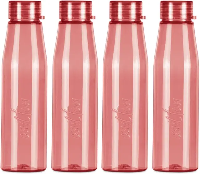 Milton Plastic Water Bottles, Pack of 4, Multicolor, 946 ml