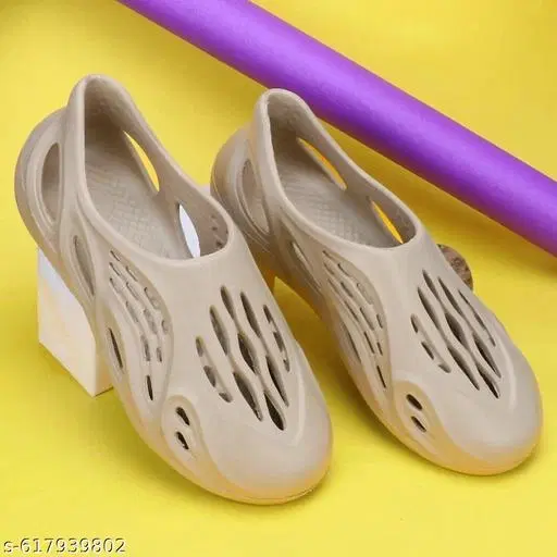 Aqualite EVA Clogs for Men (Beige, 7)