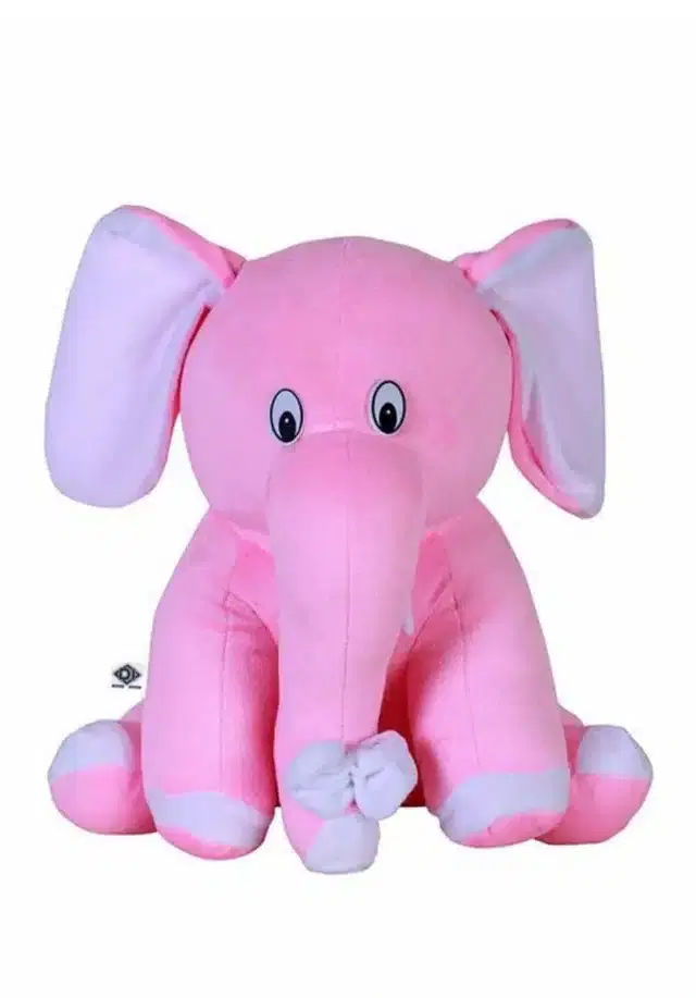 Stuffed Elephant Toys for Kids, Pink
