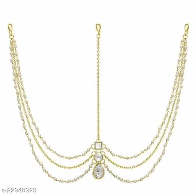 Alloy Maangtika for Women (Multicolor)