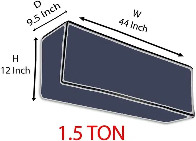 Polyester AC Cover, Blue