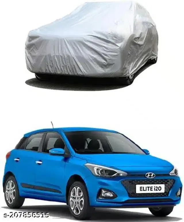 Taffeta Waterproof Car Cover for Hyundai Elite i20, Multicolor