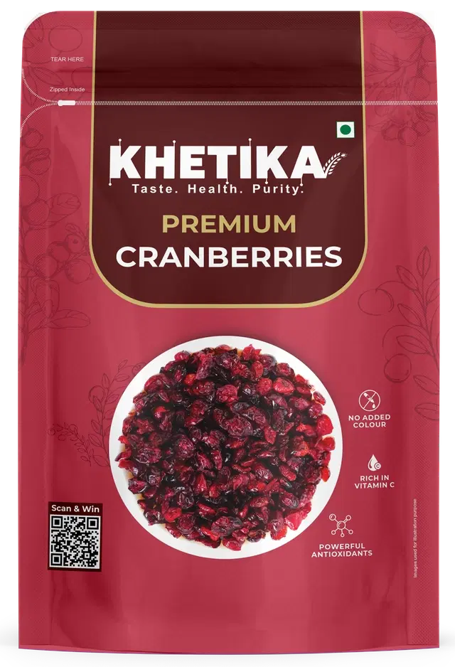Khetika Cranberries 200 g