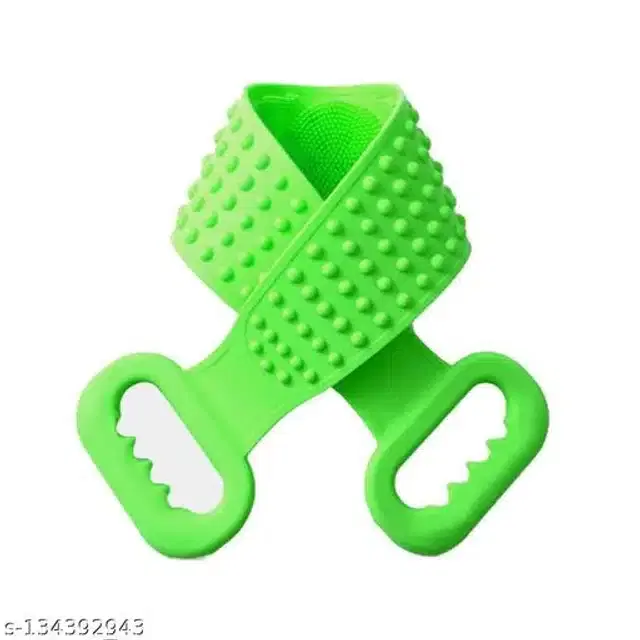 Silicone Body Back Scrubber, Multicolor