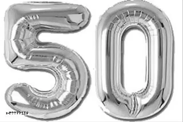 Number Foil Balloon, Assorted, Pack of 1