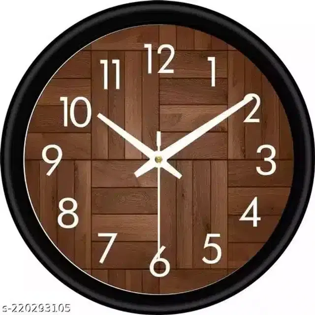 Wall Clock for Home, Multicolor, 10"