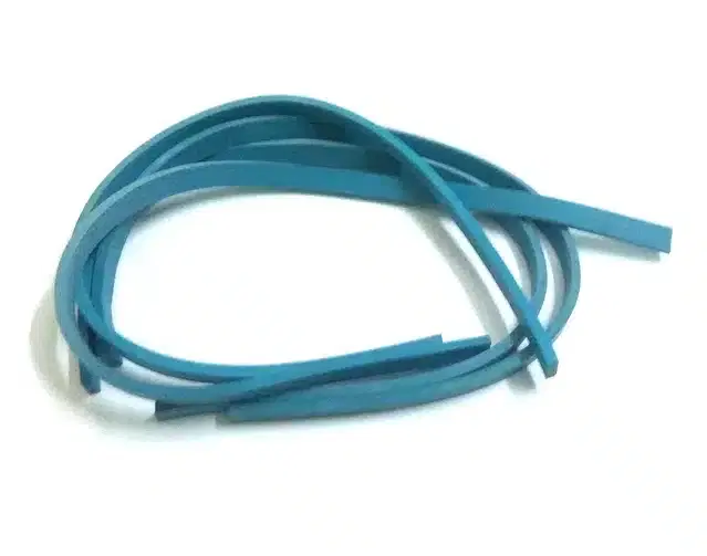 Outdoor Long Lasting Rubber Tube (Pack of 4) (Blue, 18 Inches)