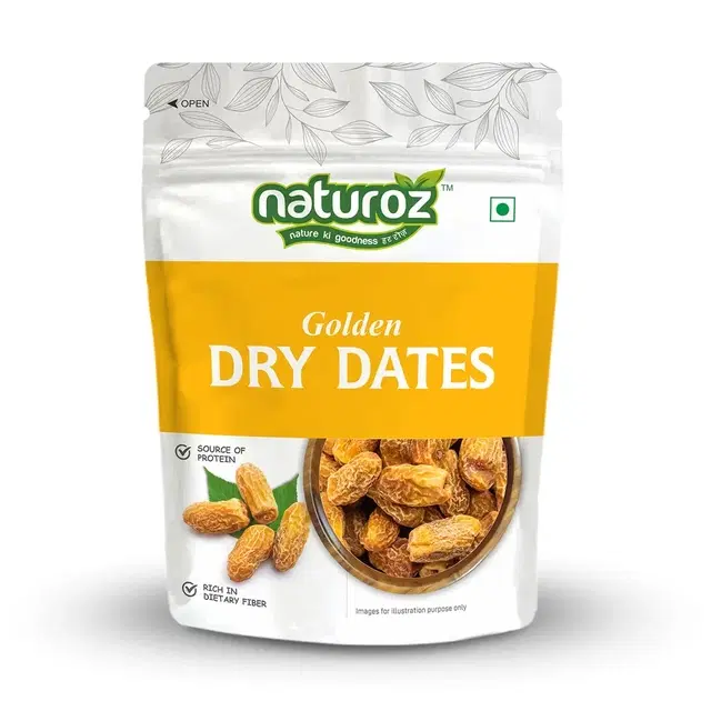 Naturoz Dry Dates (Chhuhara) Golden 500 g
