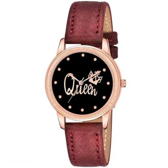 Analog Watch For Womens (Red) (WS-165)