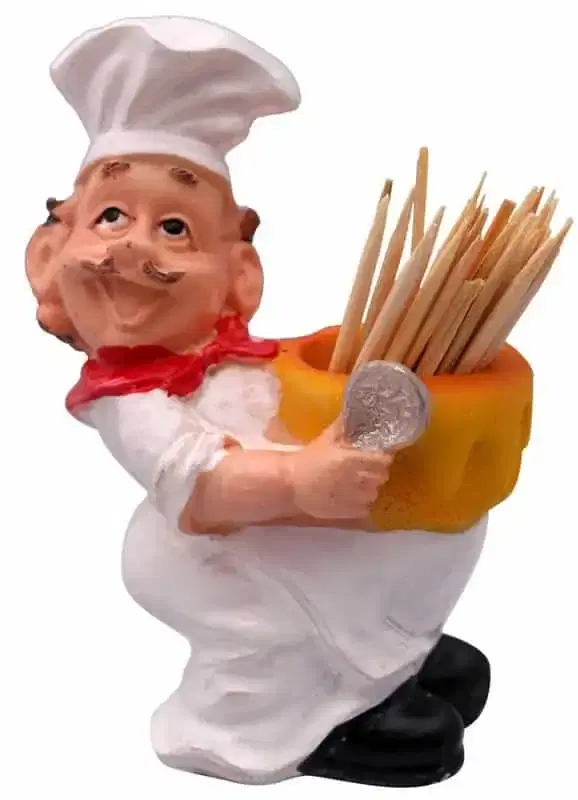 Amore Polyrasin Toothpick Holder, Multi TP-06