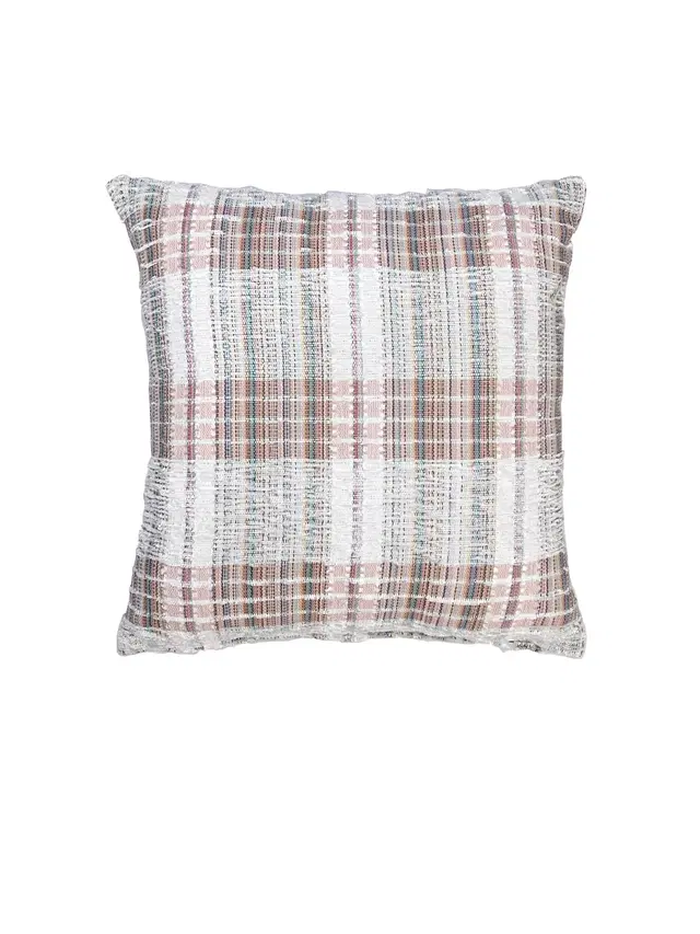 Cotton Cushion Cover, Multicolor, 16x16 inches