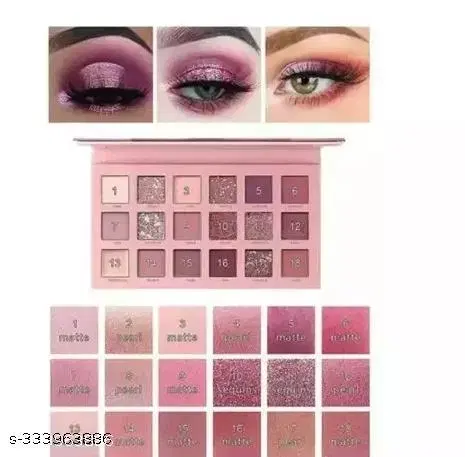 KAYI Professional Cosmac Nude Eyeshadow Palette (18 shades in 1 kit) with mirror