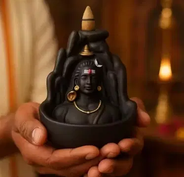 Resin Decorative Idols ,(Black)