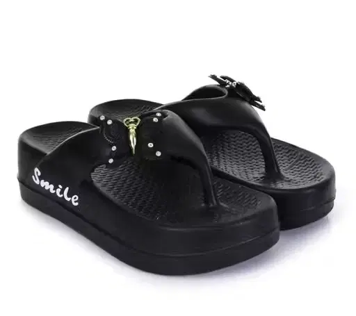 Slippers for Women, Black (5)