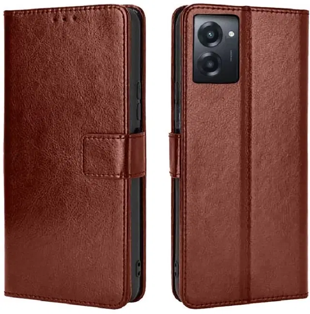 Flip Mobile Cover for Realme RMX3660/10Pro 5G, Multicolor