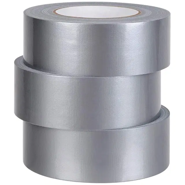 High Bond Single Sided Duct Tape, Pack of 3 2 inch or 48 mm x 09 meters