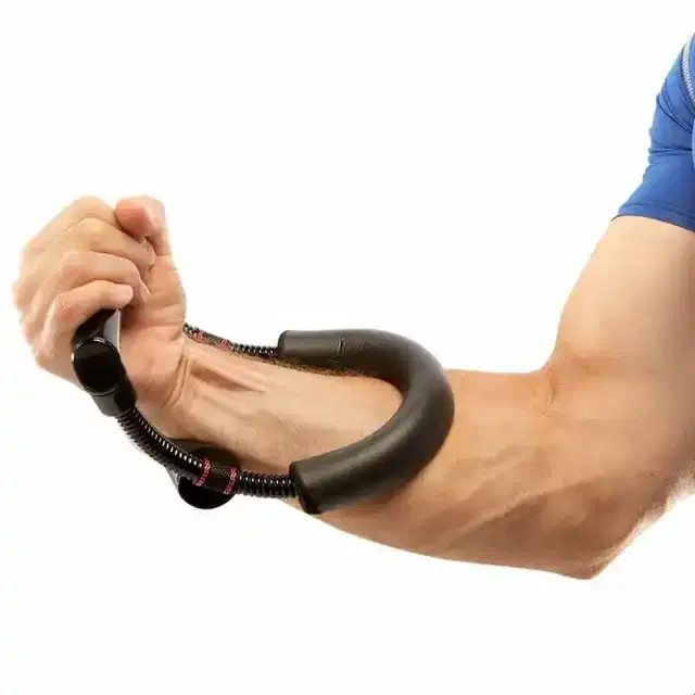 Shopeleven Wrist Strengthener Forearm Exerciser Hand Developer Arm Hand Grip Workout Equipment, Black