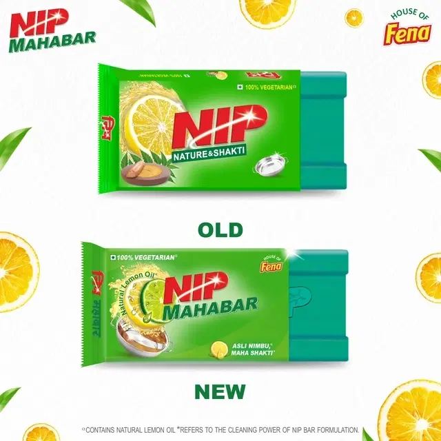 Nip Dishwash Bar (Green) 165 g