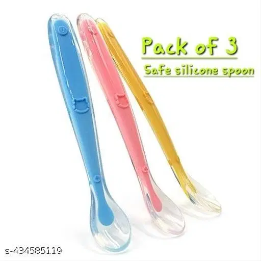 Baby Silicone Feeding Spoon,Baby Feeding Spoon