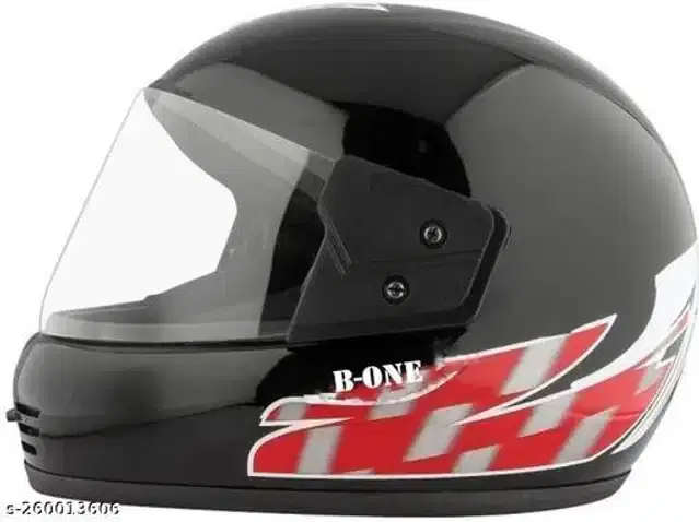 Full Face Helmet For Men & Women, Black
