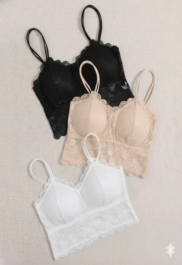 Cotton Solid Padded Bras for Women, Multicolour, Pack of 3 (28)