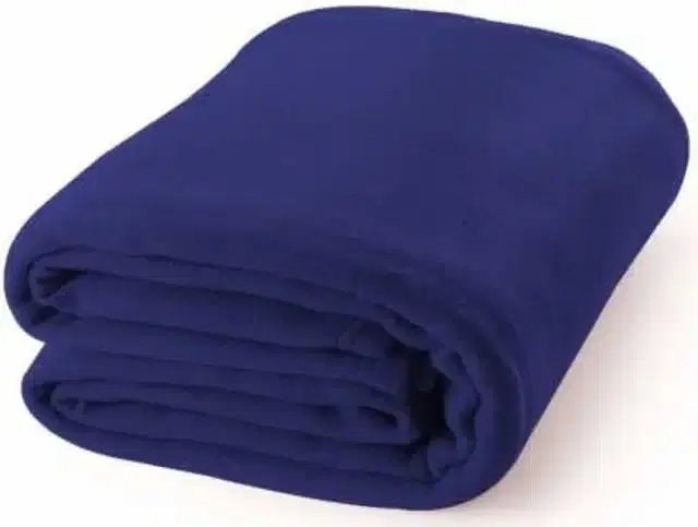 Fleece Solid Blanket, Multicolor, 210x140 cm