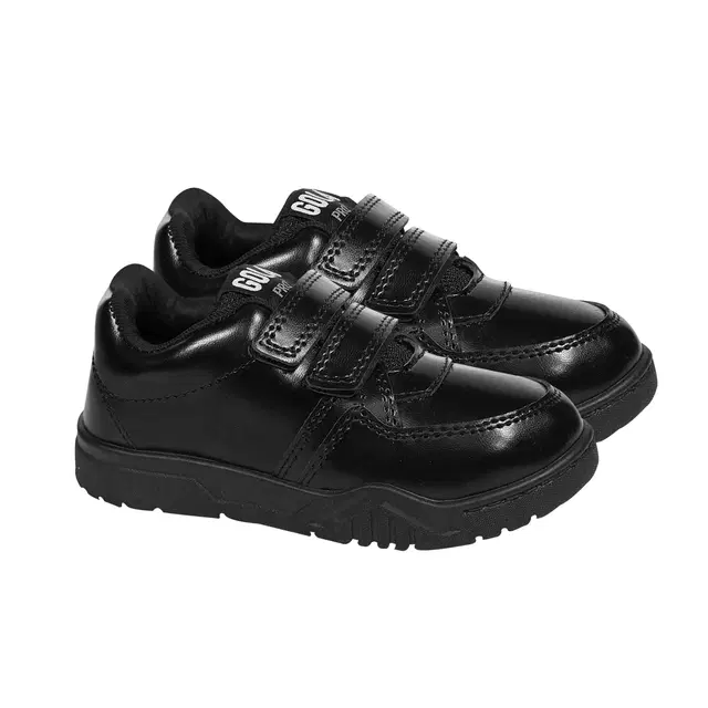 School Shoes for Kids, Black (6-7 Years)