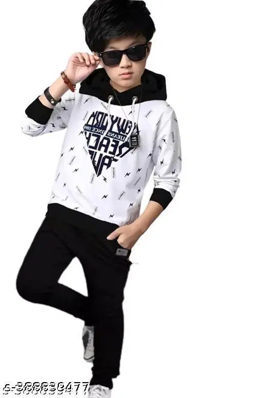 Cotton Clothing Set for Boys, Multicolour (11-12 Years)