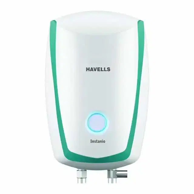 Havells Instanio 10 Litre Storage Water Heater with Flexi Pipe and Free installation, White Blue