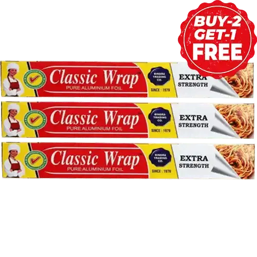 Classic Aluminium Foil 3X9Meter, Buy2 Get 1 Free