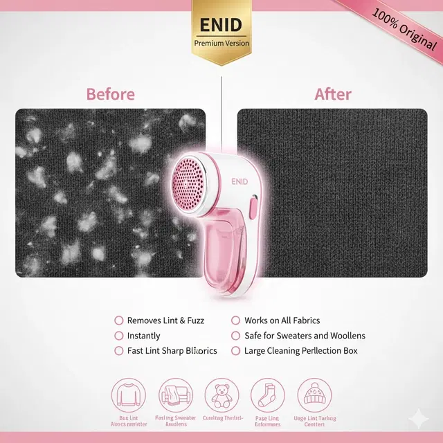 Lint Remover For Clothes ,Multicolour,(Pack Of 1)