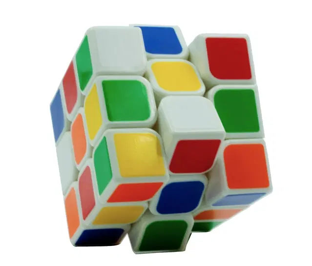 Toy Cloud 3x3 Speed Cube with Border, Puzzle Toy