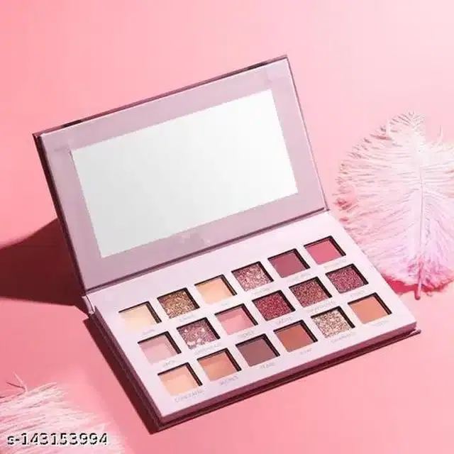 18 Colors Eye Shadow Palette, Multicolor